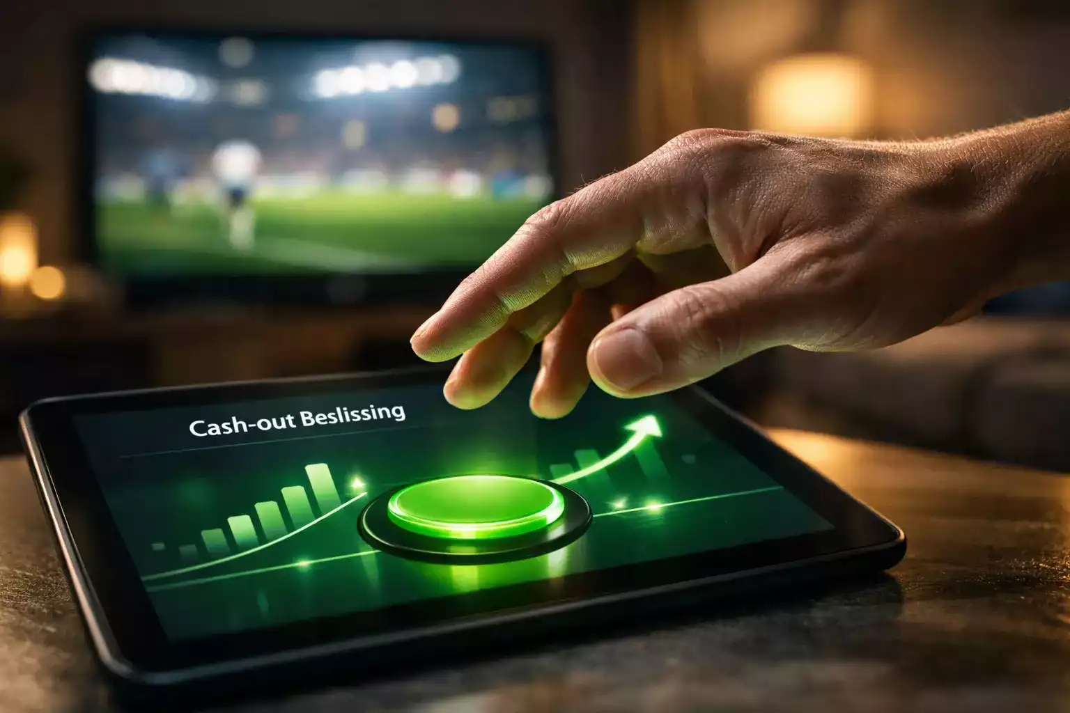 Cash-out beslissing bij sportweddenschappen